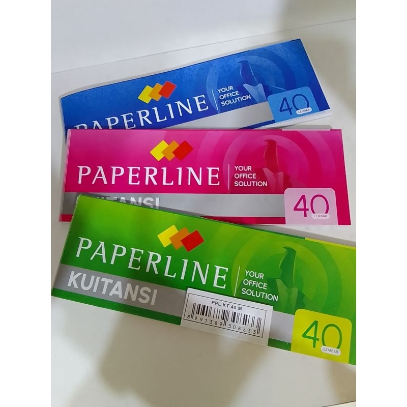 

( 1 PCS ) KUITANSI KECIL PAPERLINE ECER