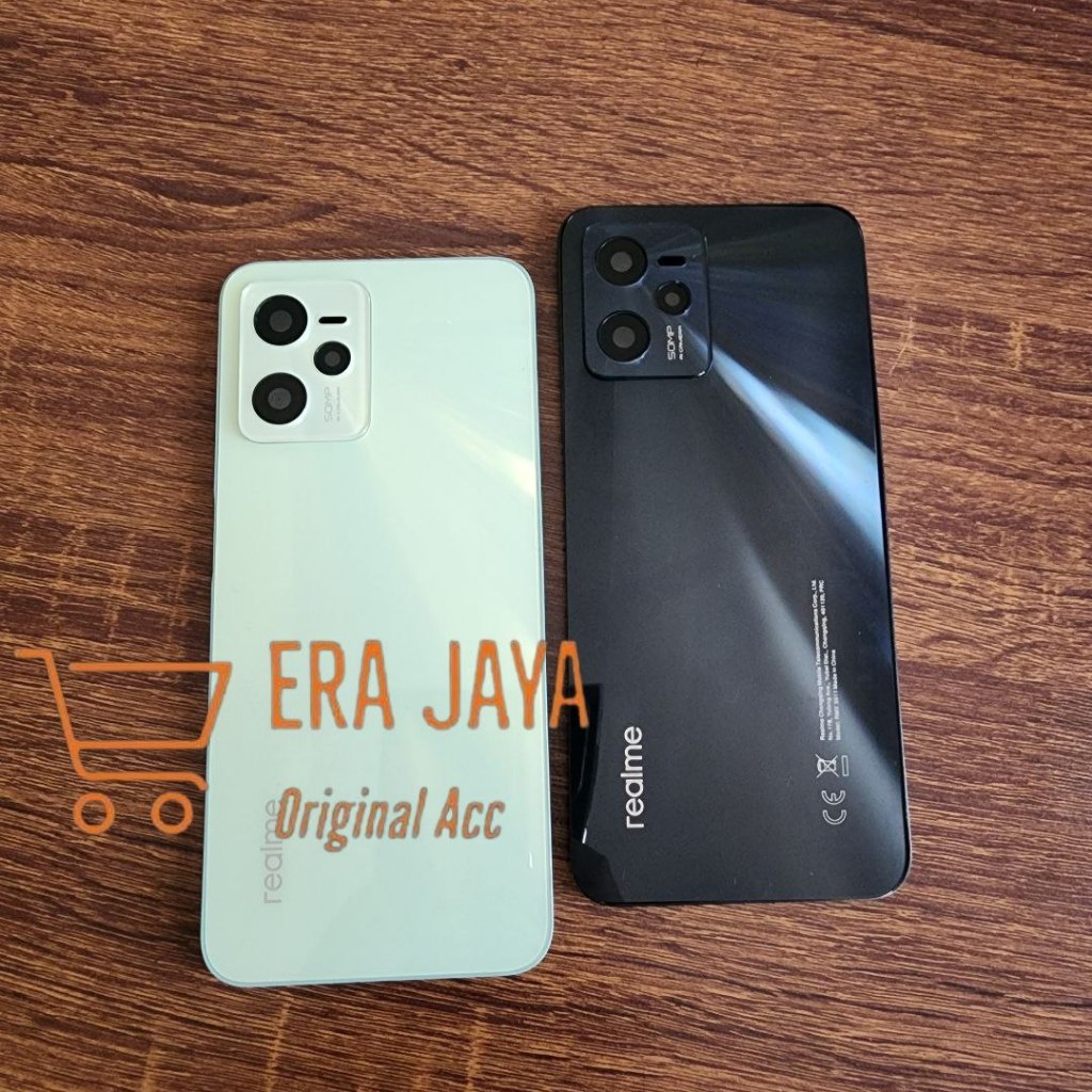 Backdoor Tutup Belakang Hp Realme C35 RMX3511 + Bazel Bekdor Casing Kesing Housing Kaca Kamera