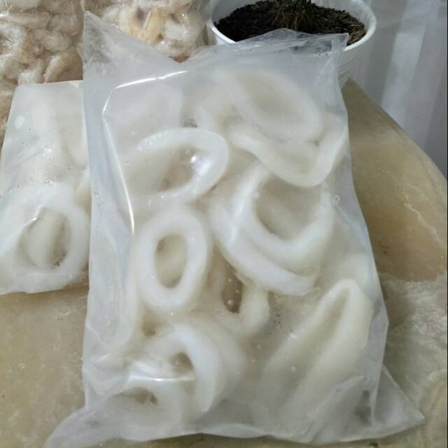 

Cumi Ring Cumi Bentuk Cincin (berat dalam keadaan beku)