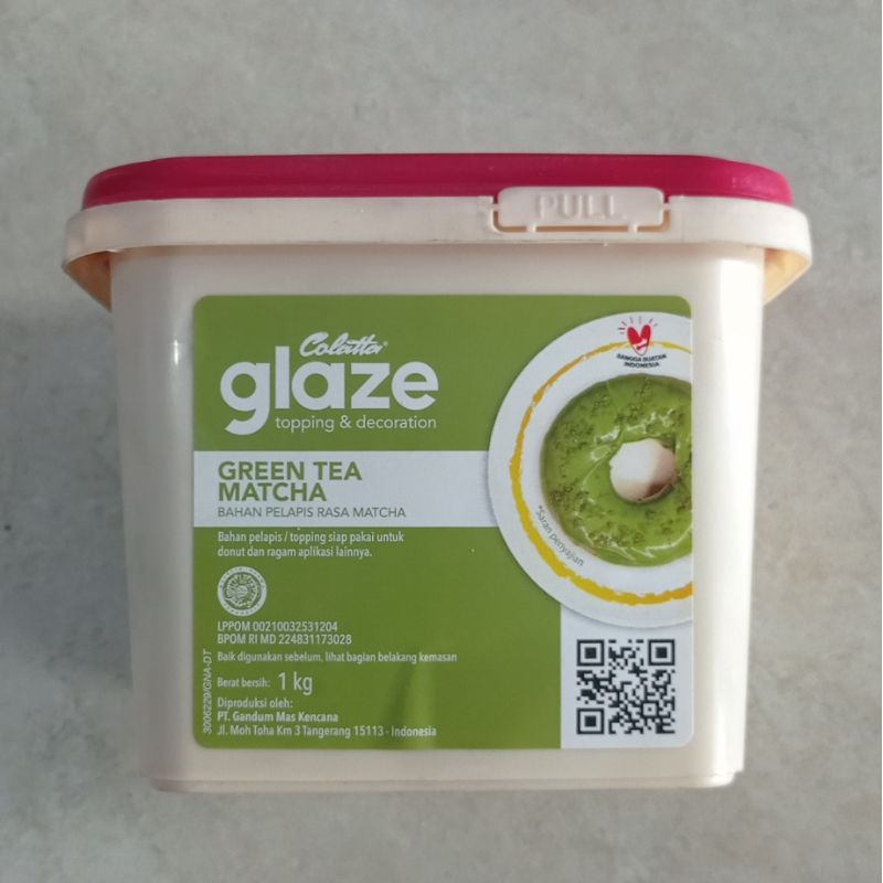 

Colatta glaze green tea matcha 1Kg