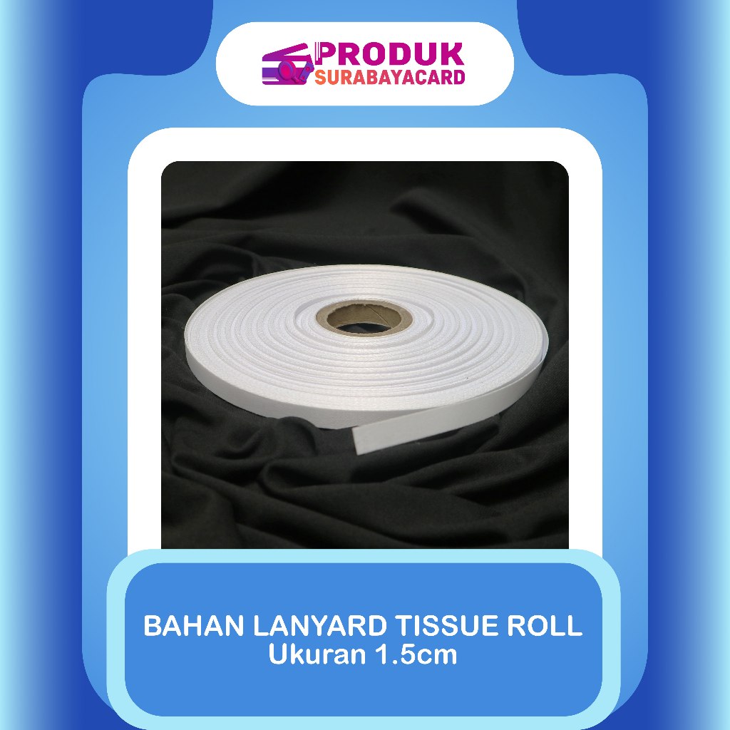 

tali pita lanyard tissue printing sublime Bahan Lanyard Tissu Roll