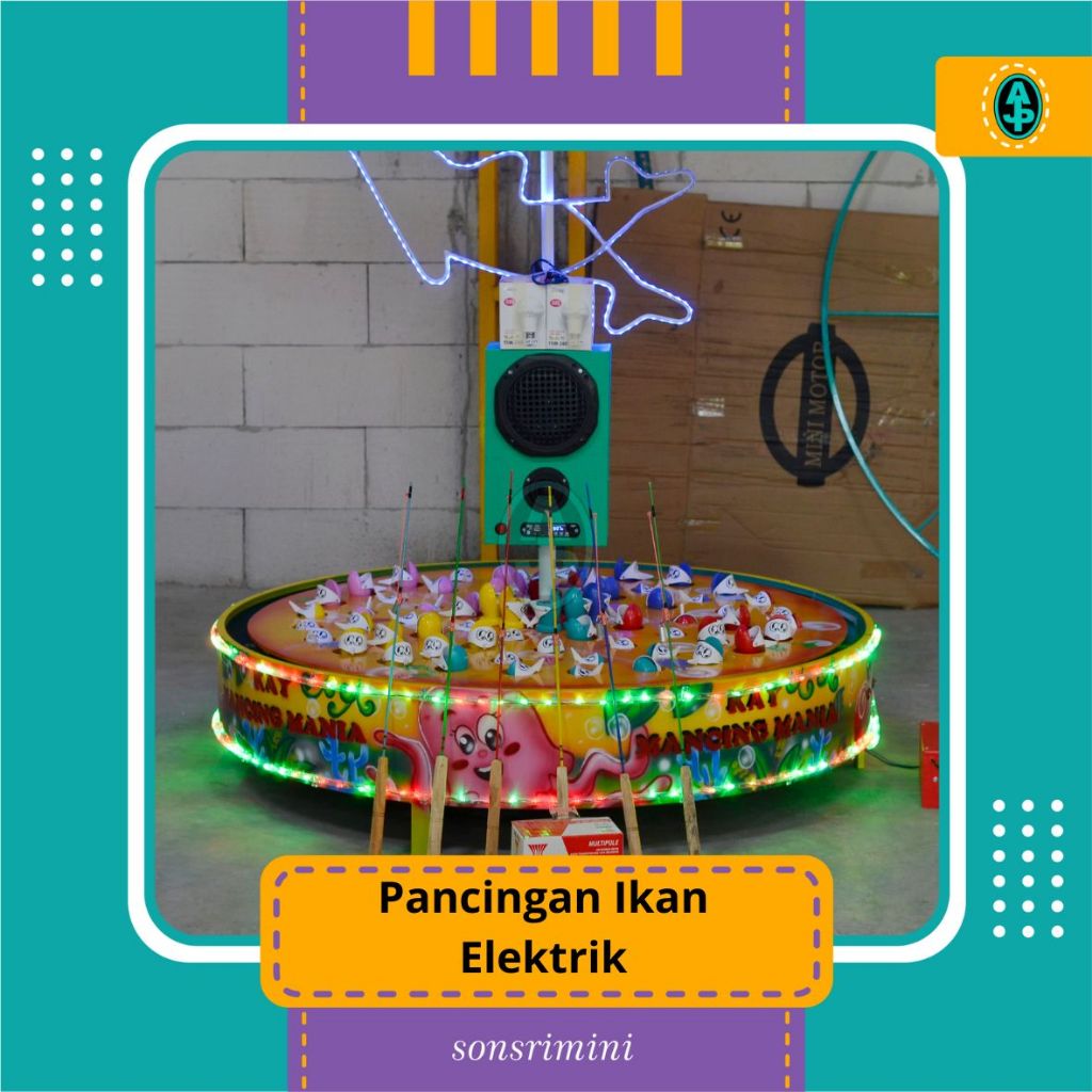 Wahana Pancingan Ikan Elektronik Berkualitas Produksi AJP Grup