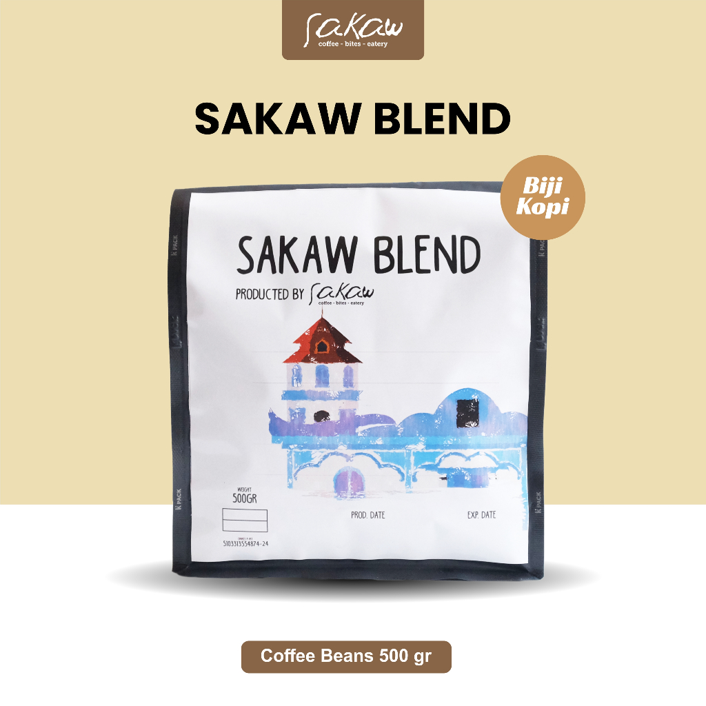 

Kopi Arabika Robusta Espresso Blend SAKAW COFFEE 500 gr