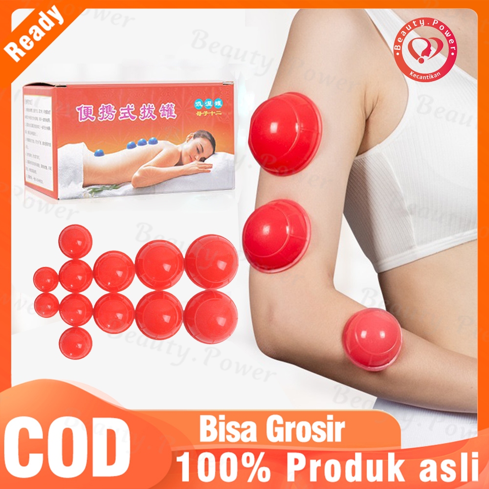 Kop Angin New Rubber Kop Bekam Bahan Karet Silikon set