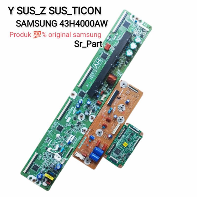 Y MAIN Z MAIN TICON TV PLASMA SAMSUNG 43H4000 43H4000AW