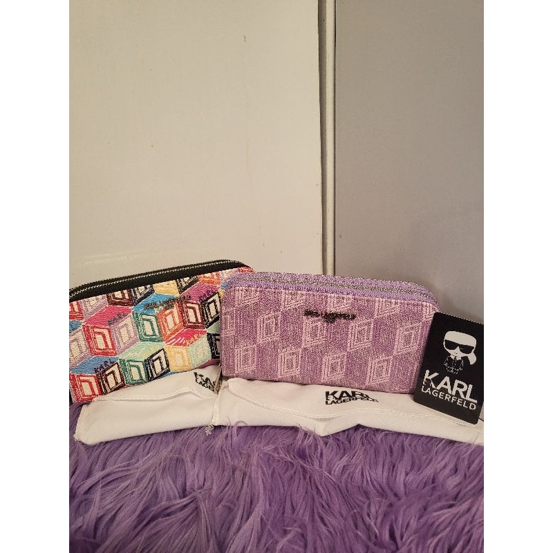 dompet panjang K*rl double zipper by renera elgamel