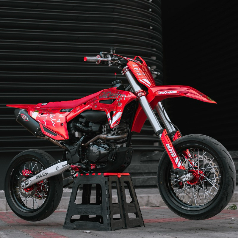 DECAL DABLIN • CUSTOM DECAL / DECAL KLX • DECAL KLX 150 GORDON • WR • CRF150 • D-TRACKER 150 • DECAL