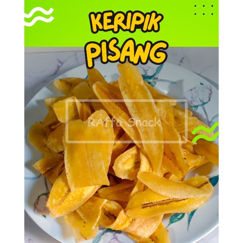 

kripik pisang kepok murah enak gurih bikin nagih, asli kebumen