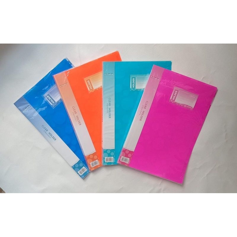 

Clear Holder 20 Lembar| DIsplay Book | Penyimpan Kertas & Berkas