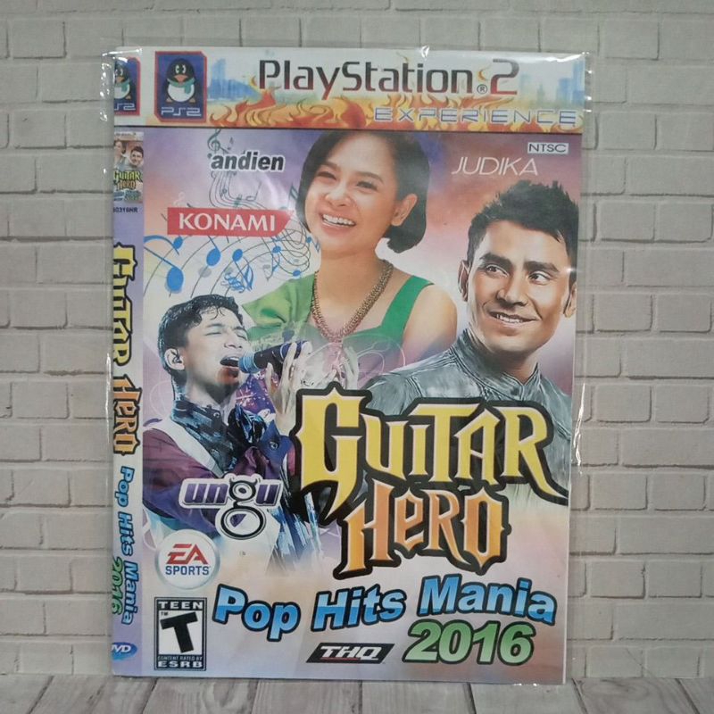 CD  KASET KOPAB PS2 GUITAR HERO Indonesia 2016
