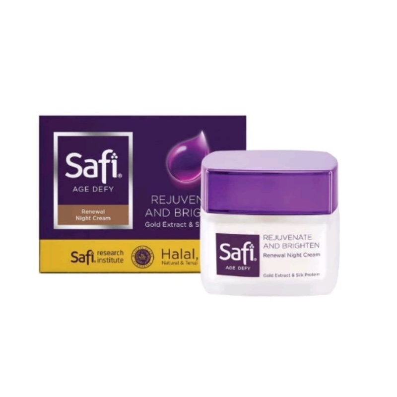 Safi Age Defy Renewal Night Cream / Krim malam