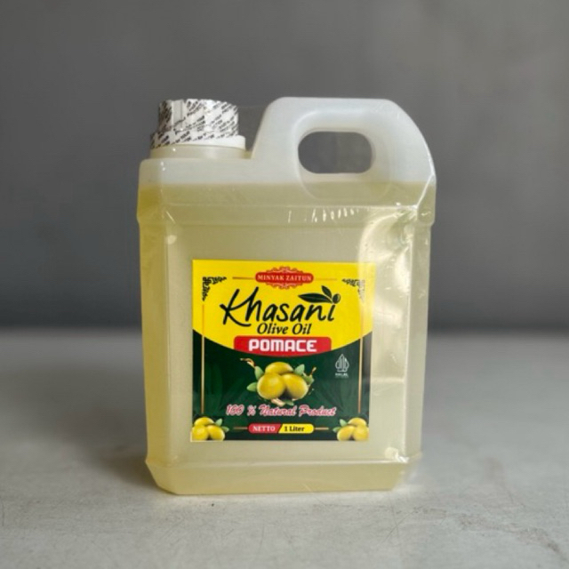 

Minyak Zaitun Khasani Pomace Oil / Minyak Zaitun 1 liter