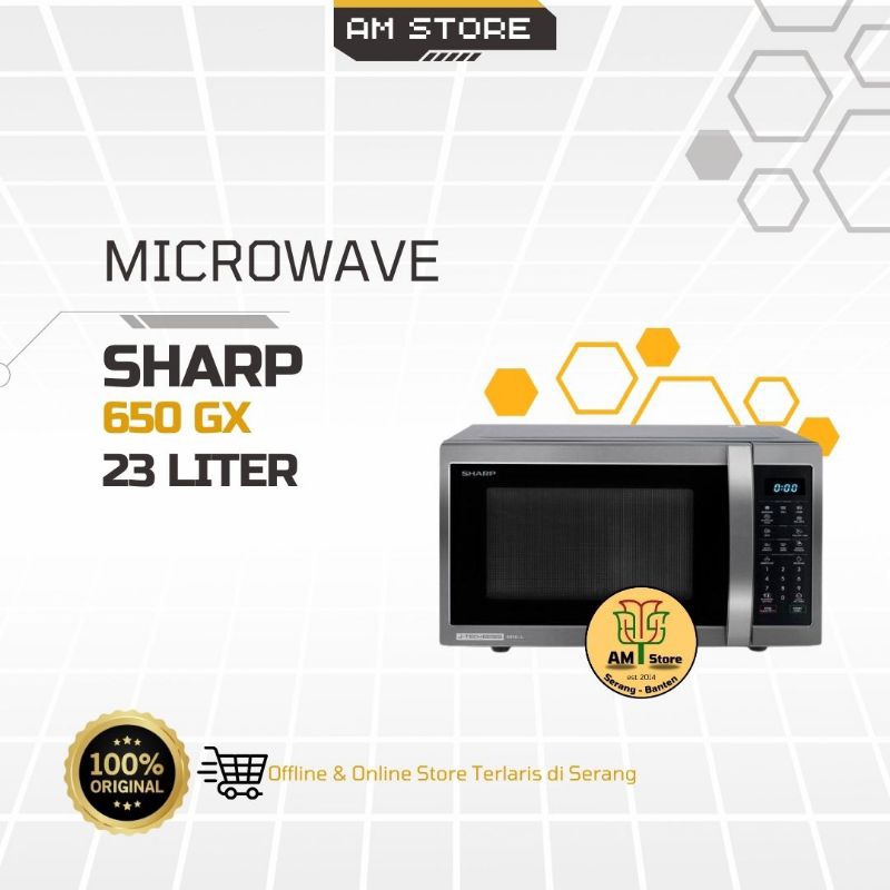 Microwave Sharp 23 Liter 650 GX