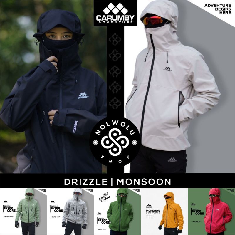 CARUMBY GORPCORE DRIZZLE | MONSOON [NEW & ORIGINAL 100%]