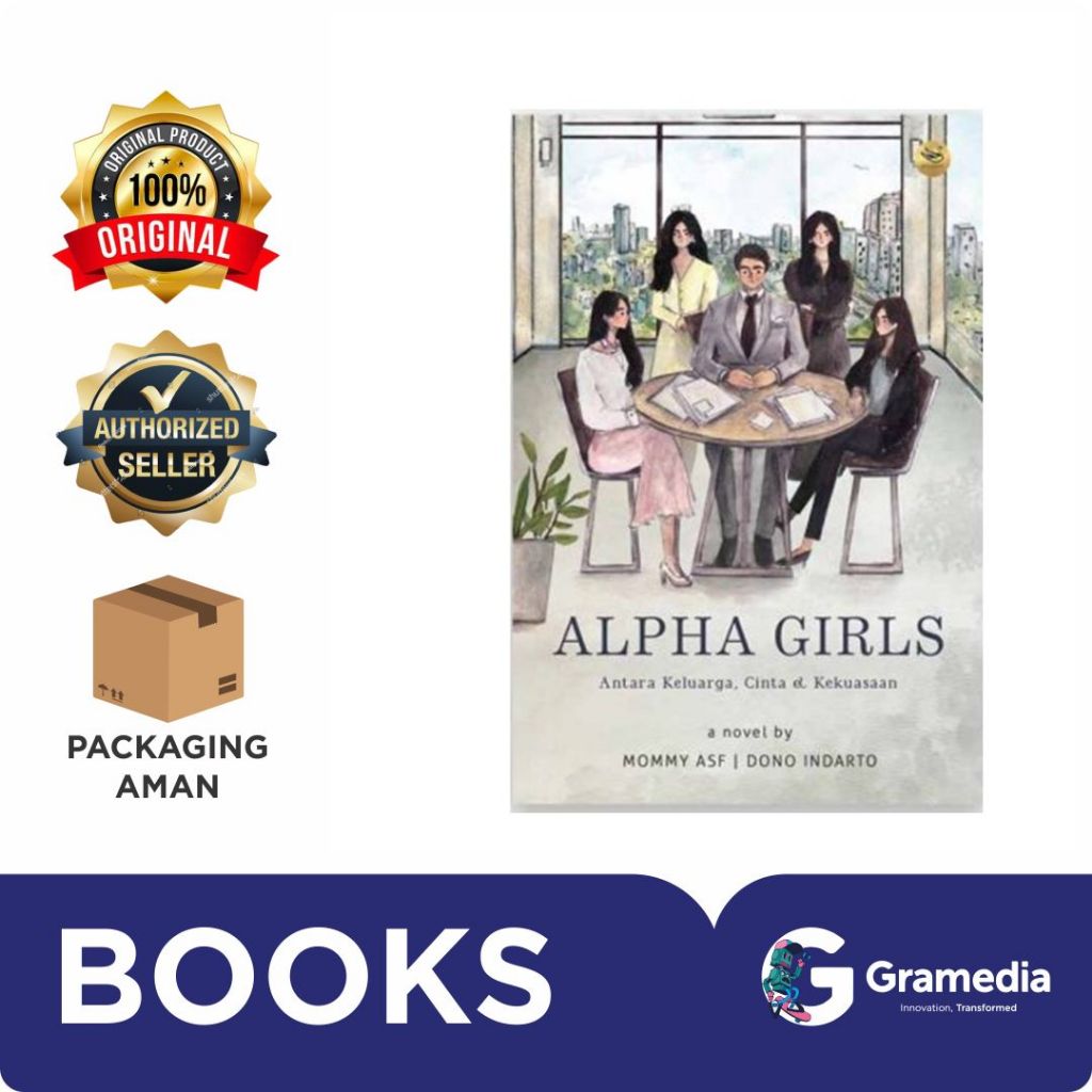 Gramedia Bandung - Alpha Girls ( Novel )