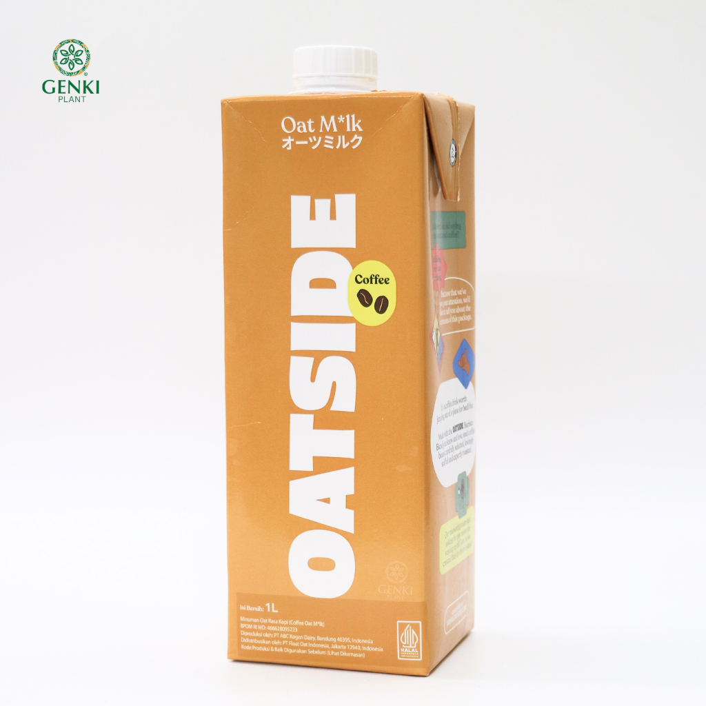 

Oatside Coffee Oat Milk / Susu Gandum Kopi - 1 L