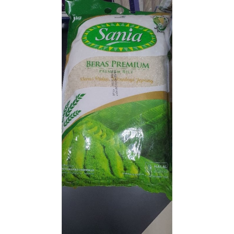 

Beras Premium Sania 5kg / 10kg