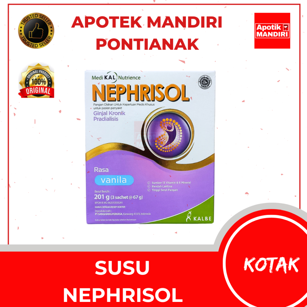 

SUSU NEPHRISOL 201GR - RASA VANILA