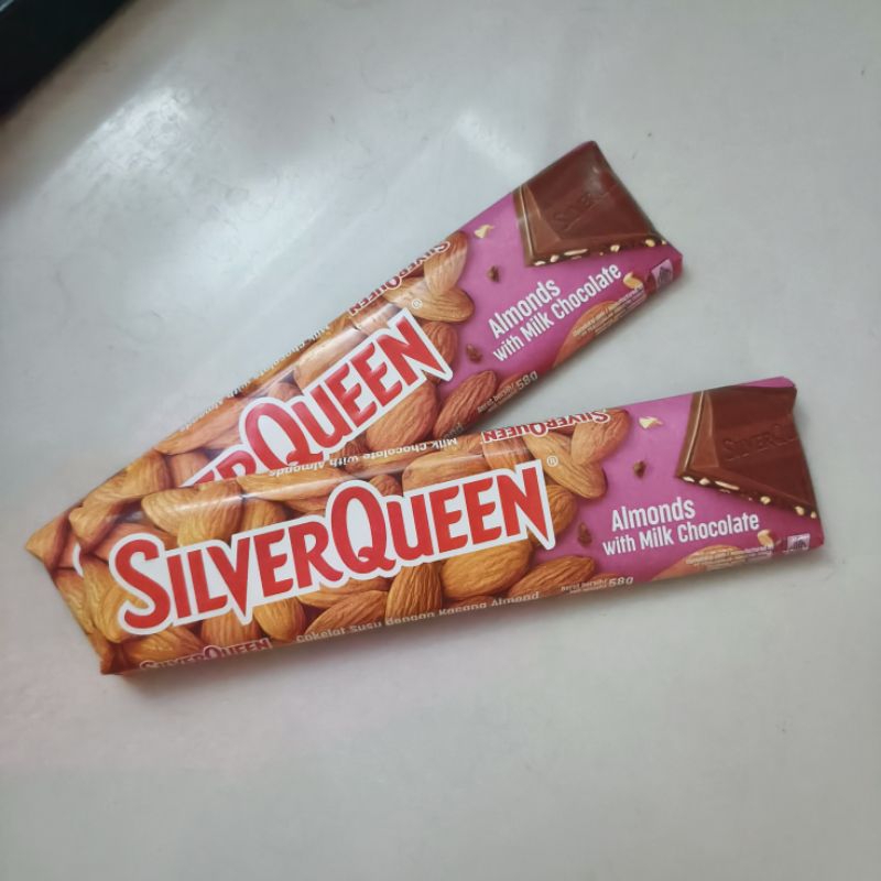 

Silverqueen 55 gr / 58 gr Penambahan Cokelat / Coklat Silver queen 58gr