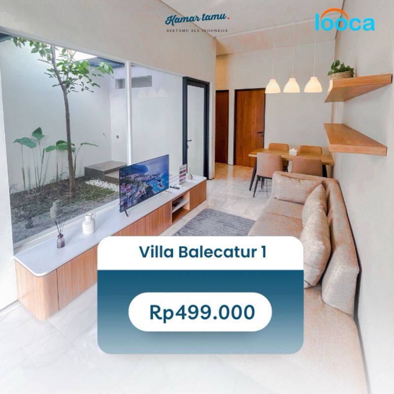 Voucher Menginap di Villa Kamar Tamu Balecatur 1 (B1) Jogja Homestay di Yogyakarta