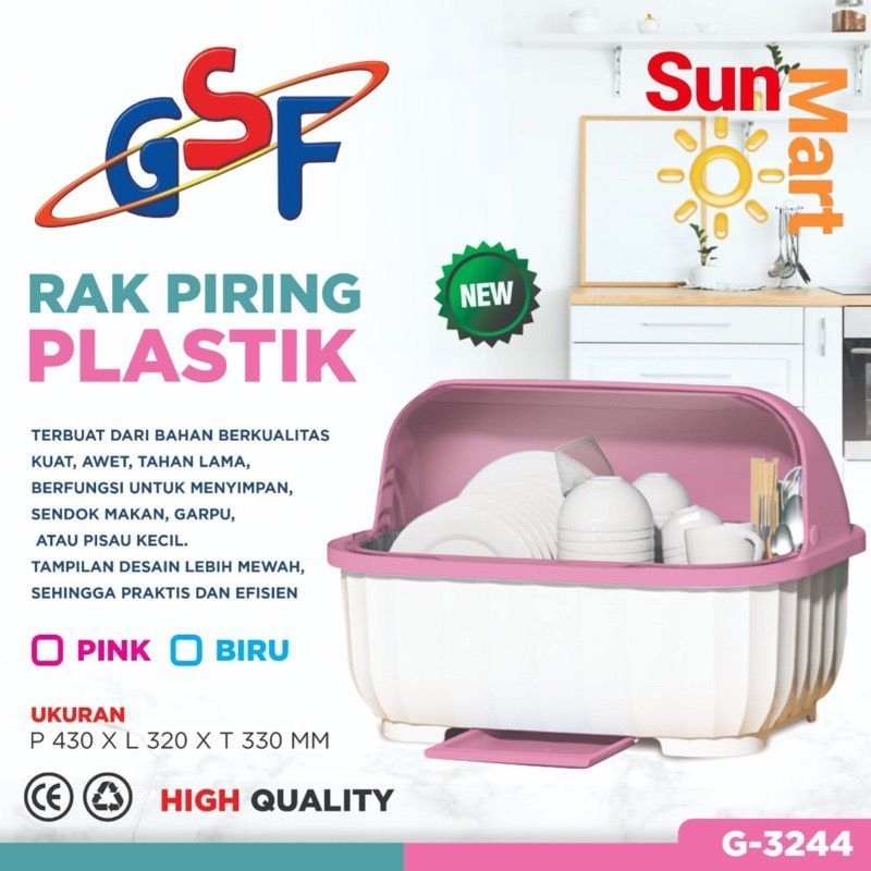 RAK PIRING GSF / RAK PIRING TUTUP / RAK PIRING SIMPLE / RAK PIRING PLASTIK TUTUP