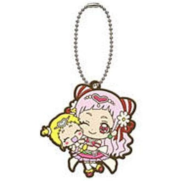 Cure Yell & Hugtan Gashapon Kuji Hugtto & Futari wa Precure Assort Capsule Rubber Mascot Bandai Gash