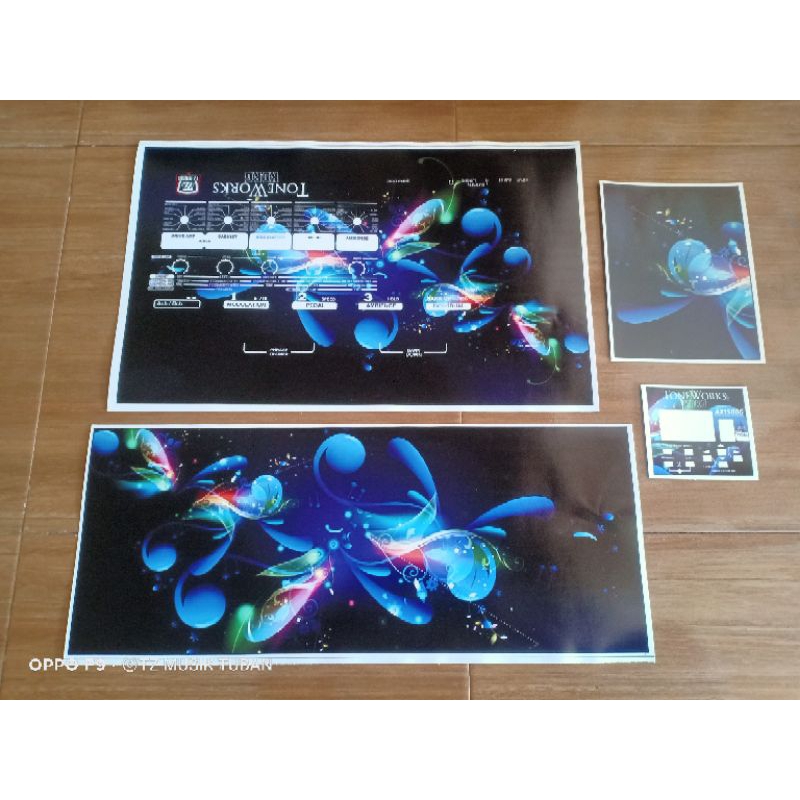 stiker decal korg ax1500g