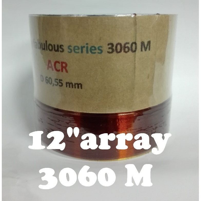 spul spoel voice coil speaker 12 inch array ACR 3060 M