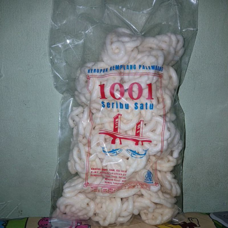 Kerupuk Palembang 1001 kemplang keriting