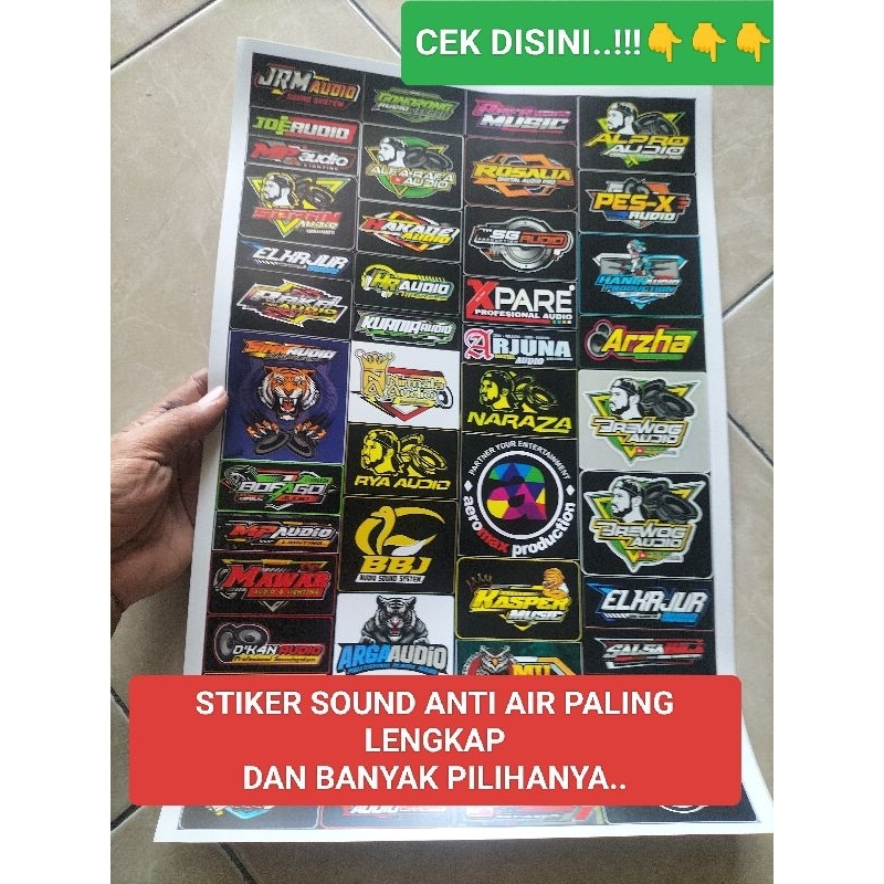 

STIKER SOUND | STIKER AUDIO | STIKER SOUNDSYSTEM | STIKER PACK | STIKER 1 LEMBAR | STIKER VYNIL | STIKER ANTI AIR