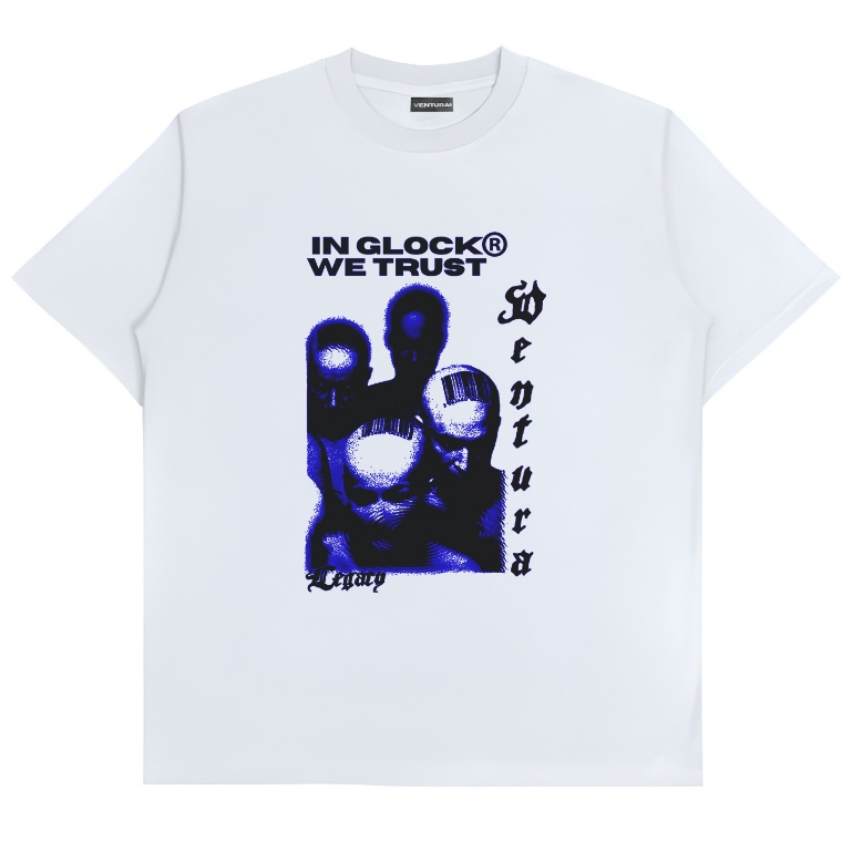 [HOT] VENTURA T SHIRT / KAOS UNISEX IN GLOCK WE TRUST