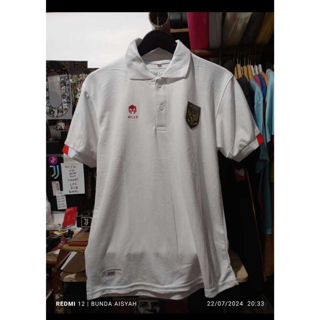 Polo Shirt Timnas Indonesia Kaos Kerah Timnas Indonesia Wangki Timnas