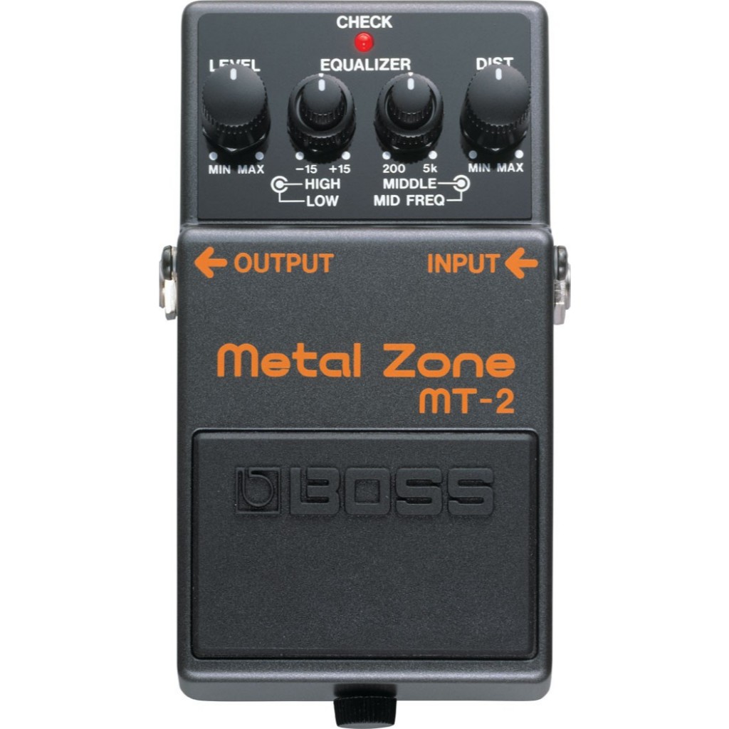 Pedal Efek Gitar Distortion Stompbox Boss MT-2 Metal Zone