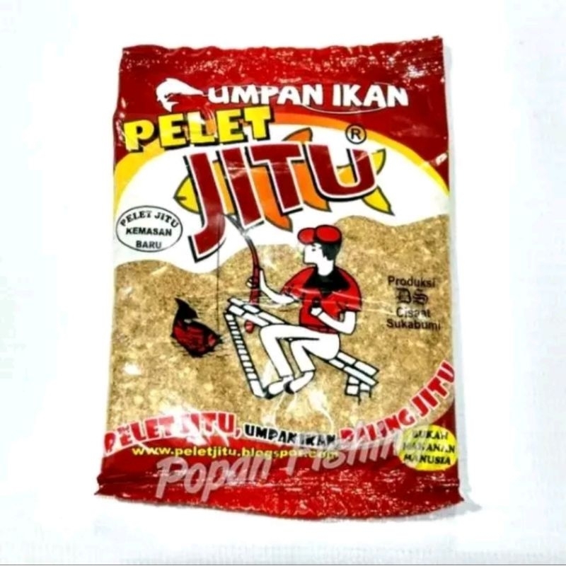 Jitu Merah 1pcs Pelet Jitu Merah Umpan Pancing Ikan Mas
