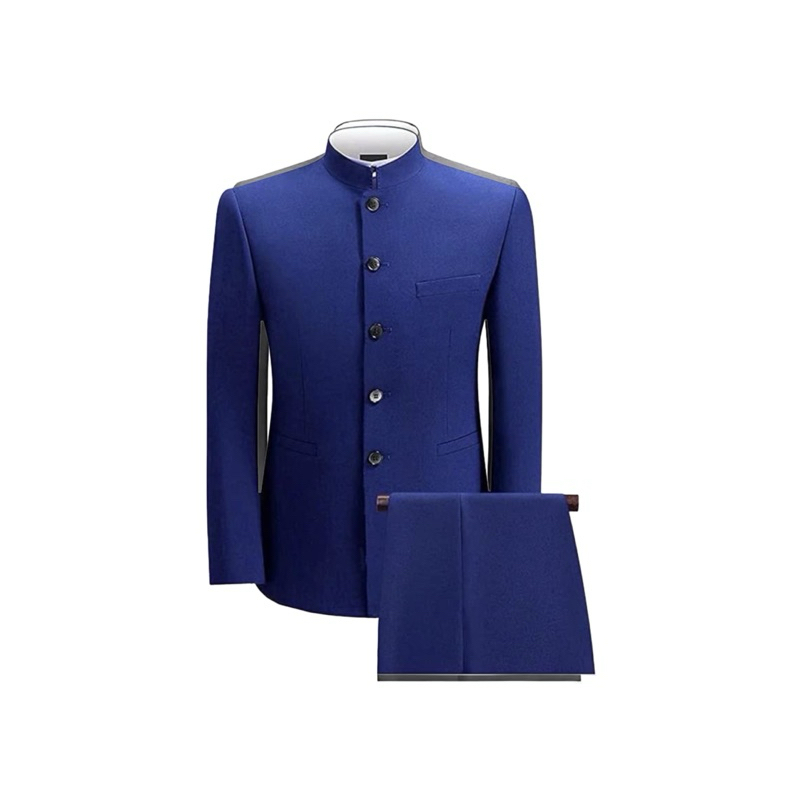 JAS KOKO WARNA NAVY PREMIUM JAS KOKO PRIA MUSLIM - JAS MANDARIN PRIA PREMIUM
