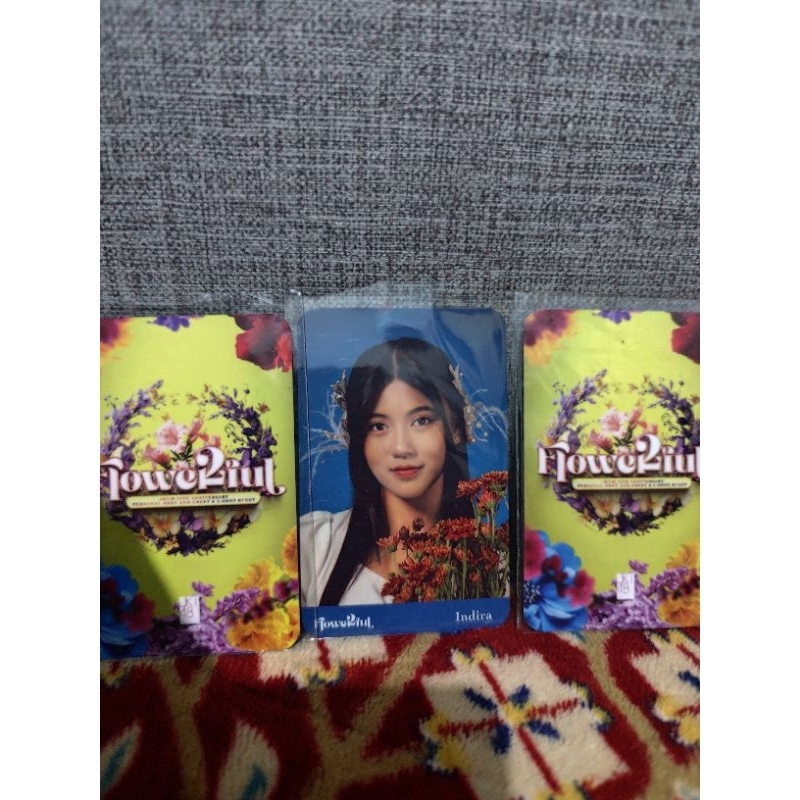 Photocard JKT48 Indira Flowerfull official 100%