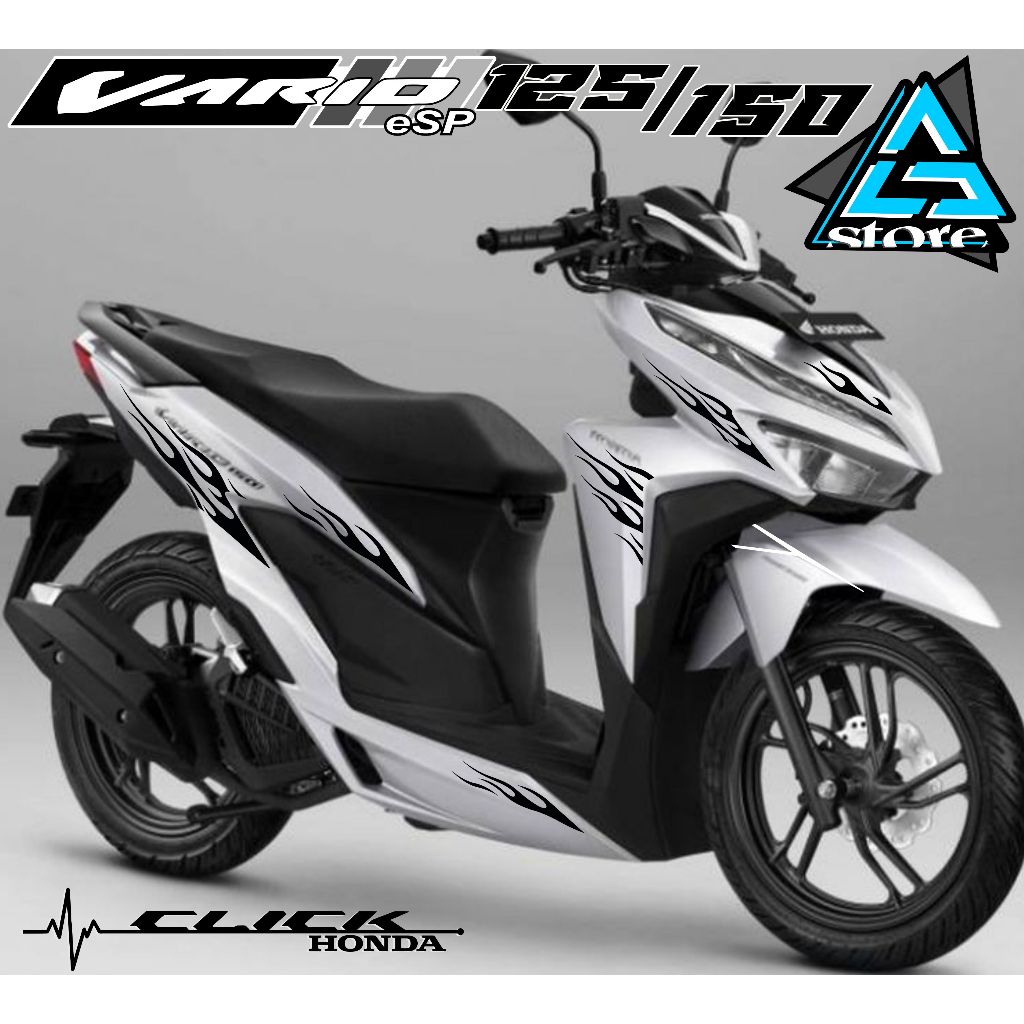 STRIPING API VARIO ESP 125,150 CC/VR.248/STRIPING VARIO/STIKER VARIO API/STIKER MOTOR/STRIPING MOTOR