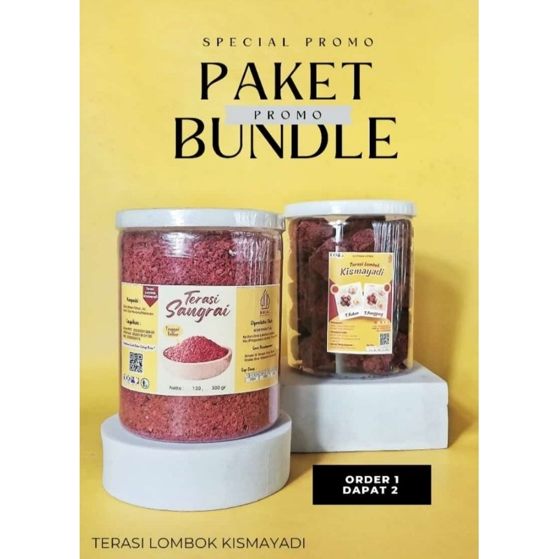 

PAKET TERASI TOPLES (300 gr TERASI DADU + 250 gr TERASI SANGRAI)