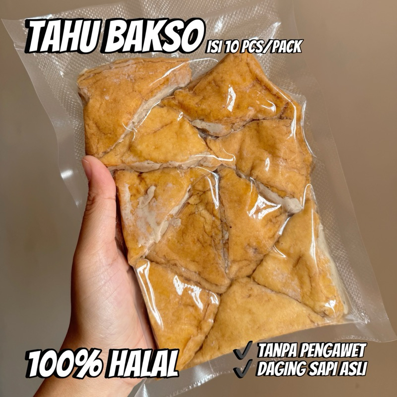 

TAHU BAKSO DAGING SAPI ASLI Halal Tanpa Pengawet