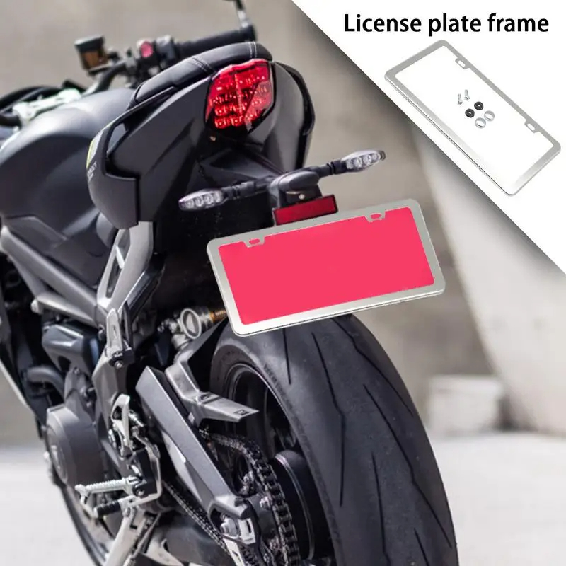 RO Frame Plat Nomor Mobil Putih Frame Plat Nomor Mobil Stainless Frame Plat Nomor Mobil Jdm