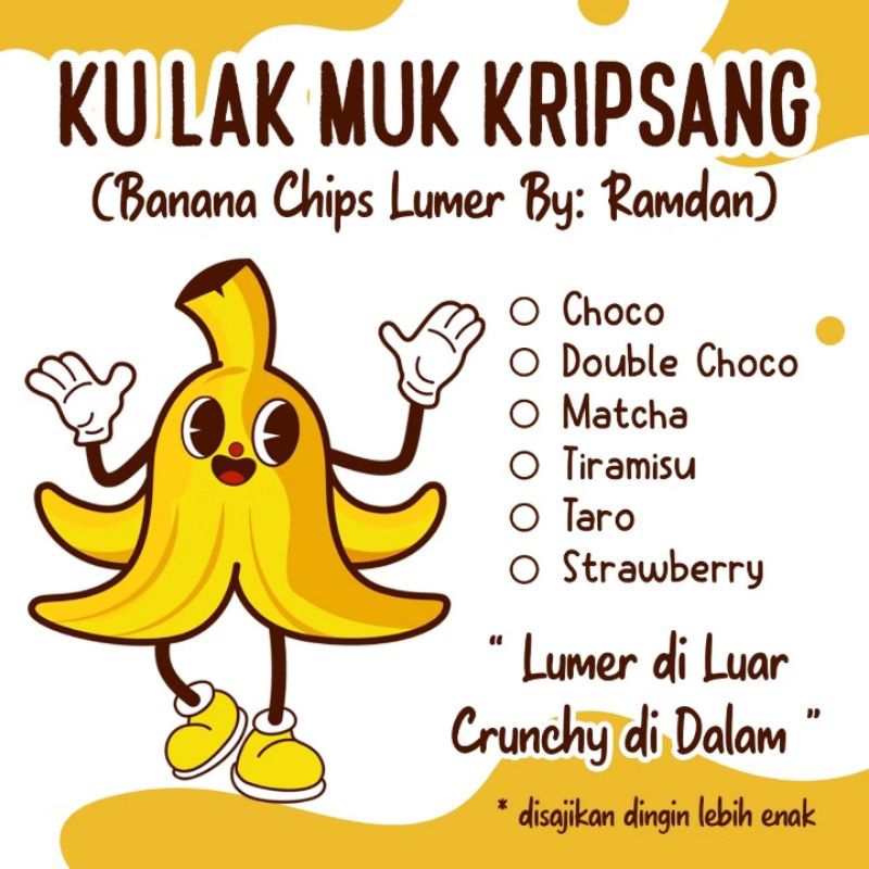 

Banana Chips Lumer(Paket Hemat) 4 Box 50k