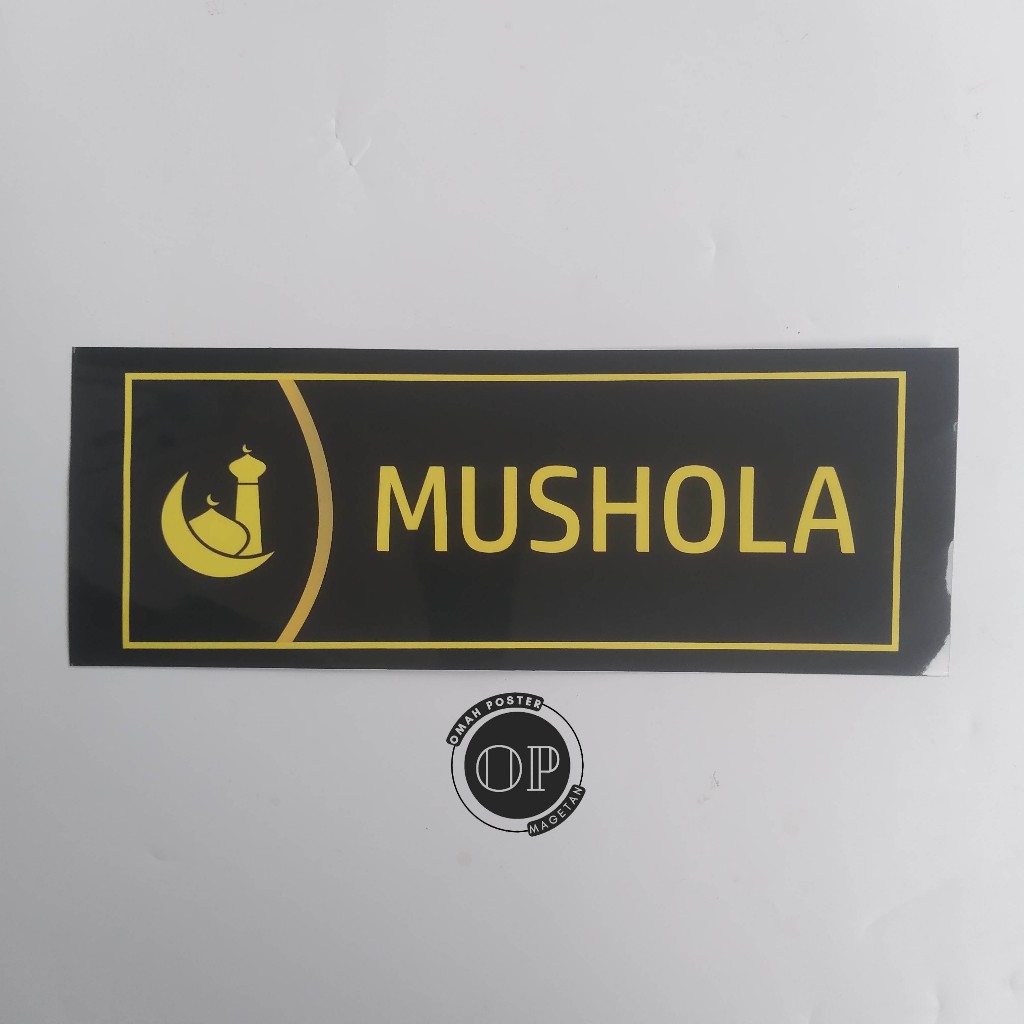 

Stiker Mushola - Tempat Ibadah -Stiker Masjid