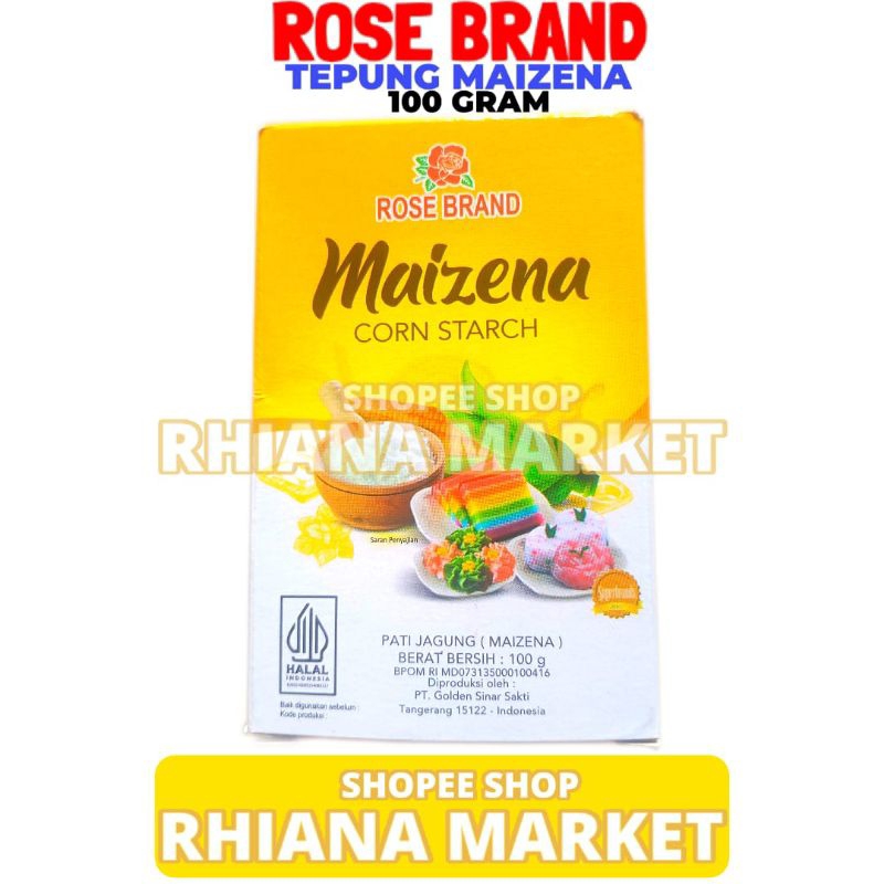 

Tepung Maizena Rose Brand 100 GR