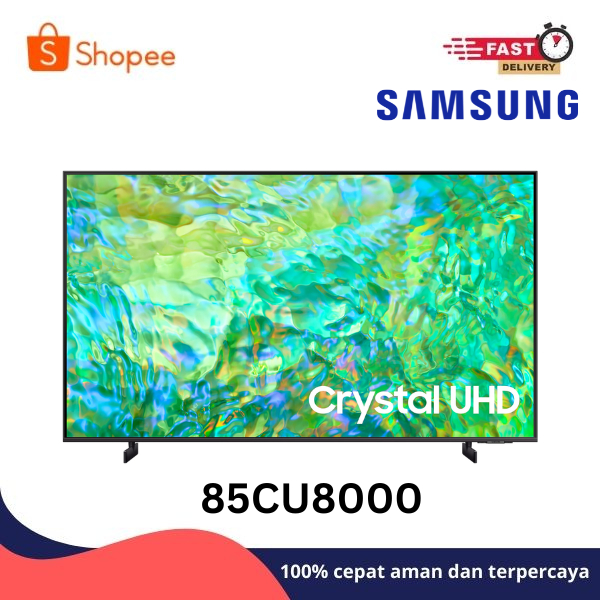(Khusus Luar Kota) Samsung 85CU8000 Smart Tv Led 85 Inch Crystal UHD 4K