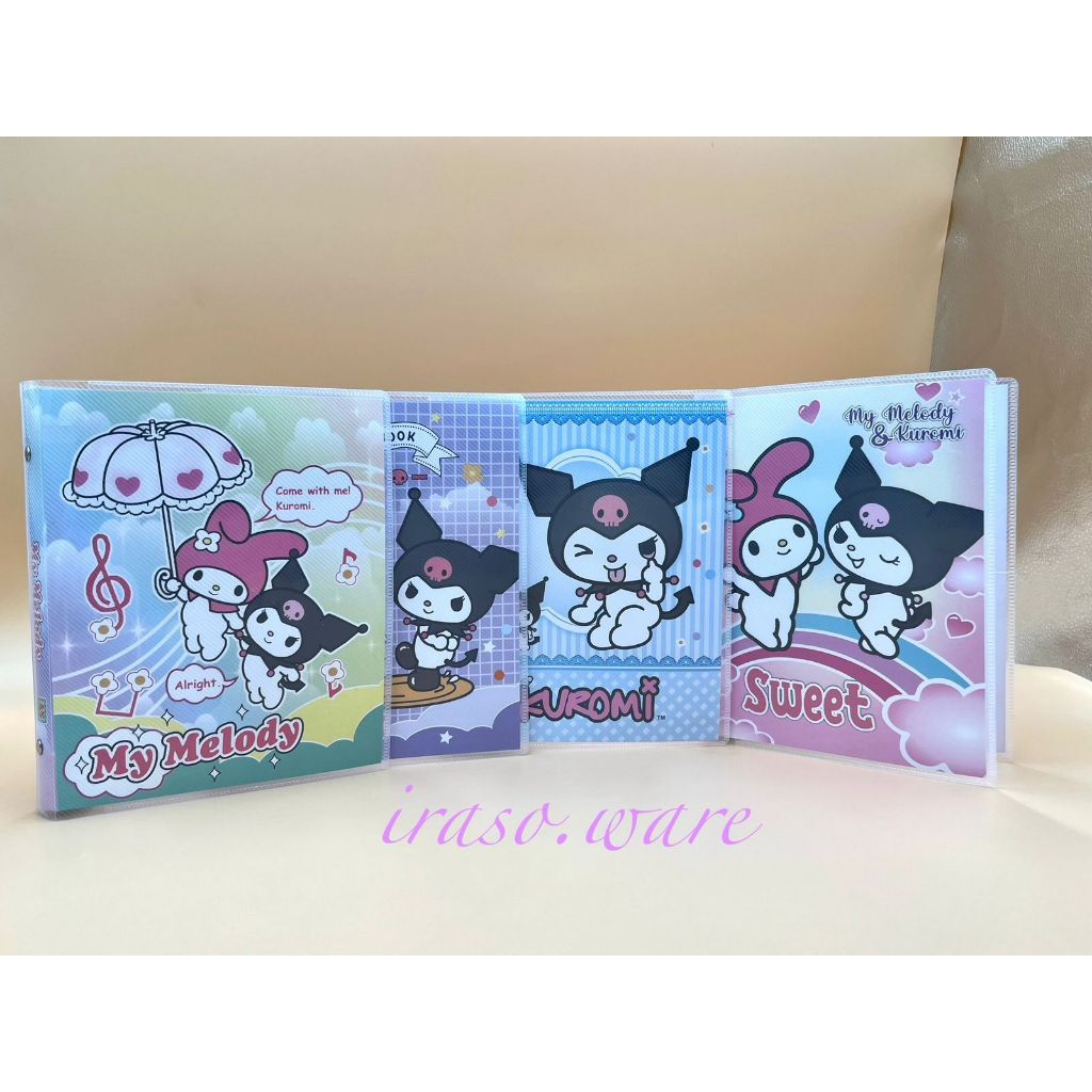

Binder Motif Kuromi dan Sanrio A5