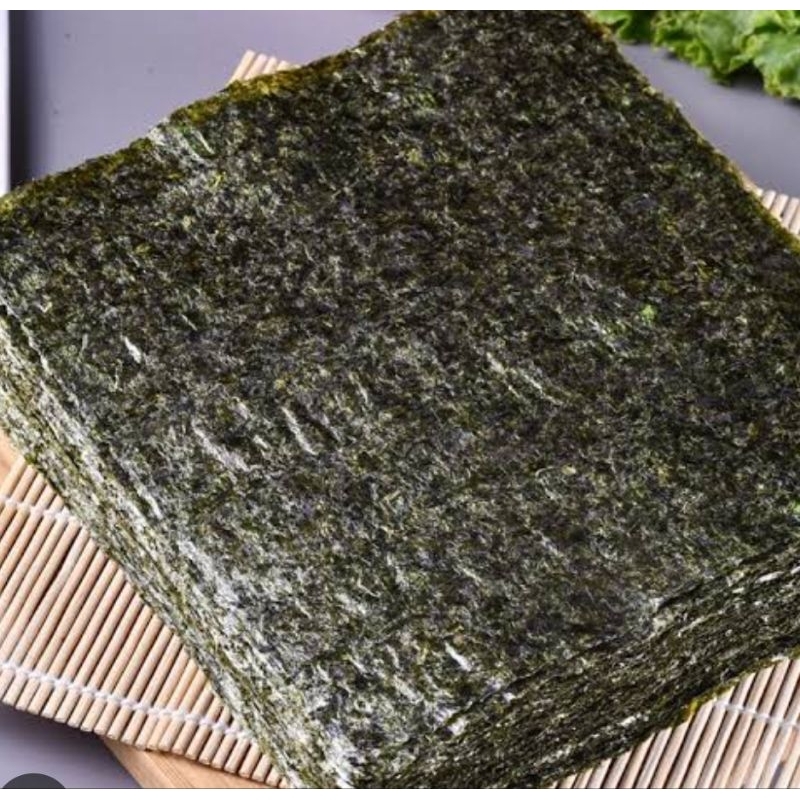 

Piscoklegit_ Sushi Nori Seaweed Rumput Laut Isi 10 Lembar Halal