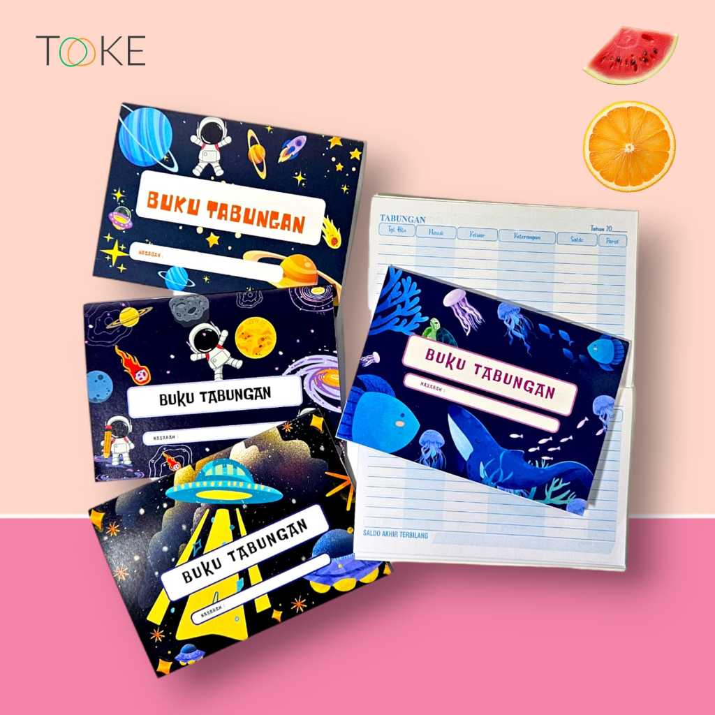 

[ TOOKE ] BUKU TABUNGAN ANAK / BUKU CATATAN MENABUNG SEKOLAH / BUKU TABUNGAN SEKOLAH / BUKU TABUNGAN ANAK.