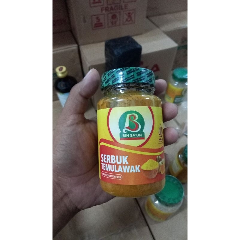 

serbuk temulawak murni tanpa campuran