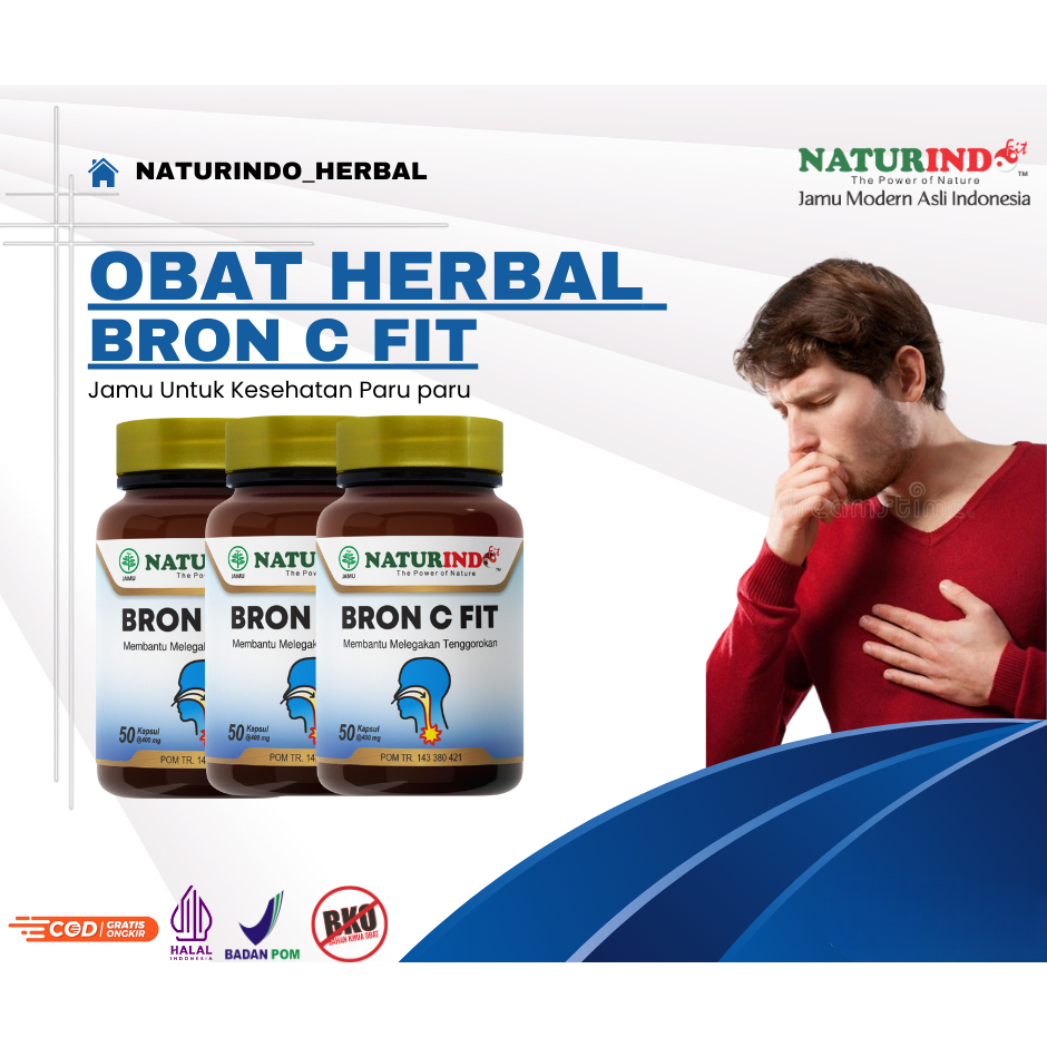 Obat Herbal  Bron C Fit