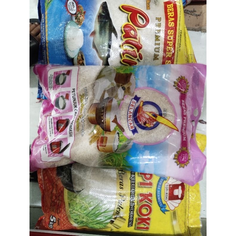 

beras 5kg variasi